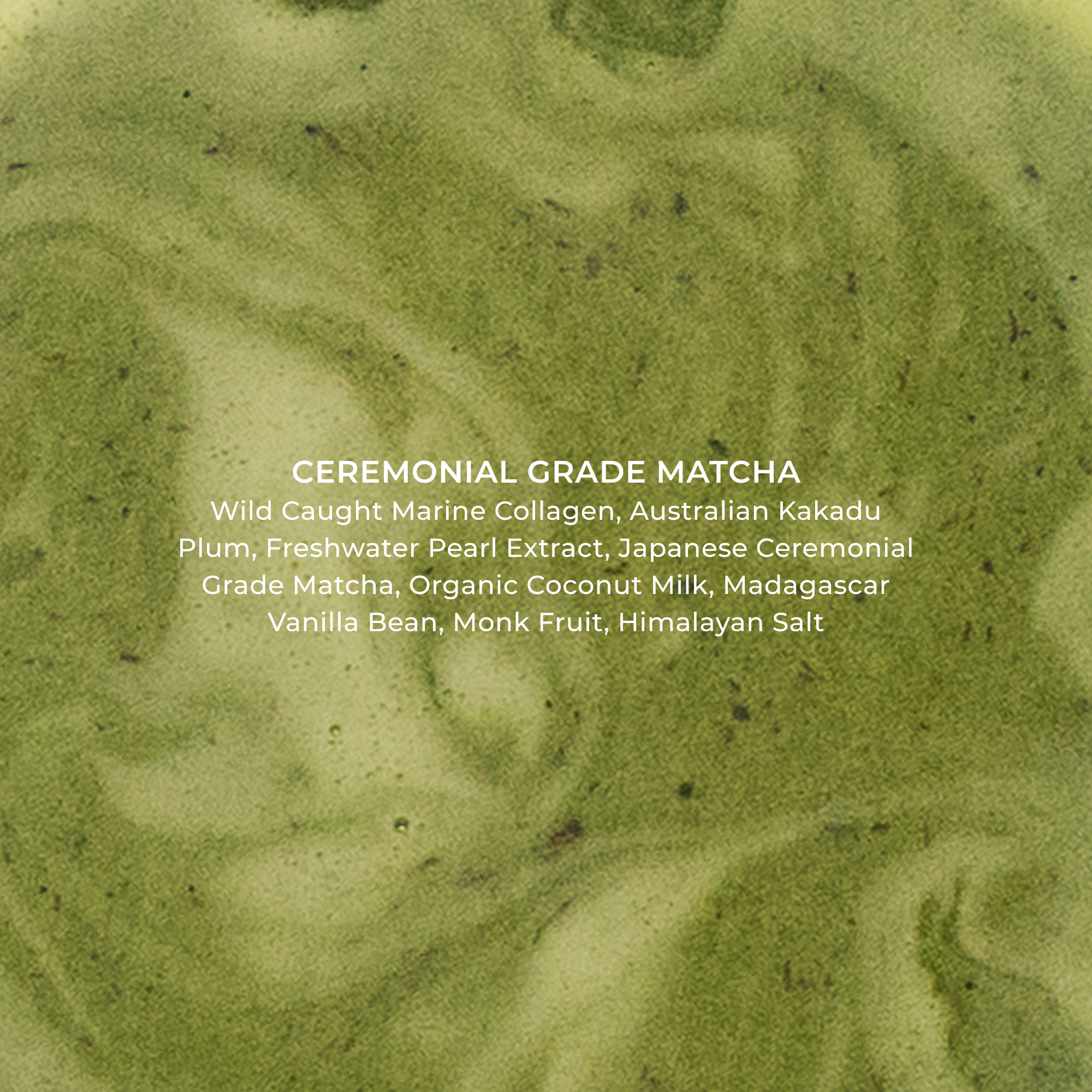 Marine Collagen Superpowder (Ceremonial Grade Matcha) Refill Pouch