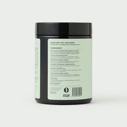Marine Collagen SuperPowder (Ceremonial Grade Matcha)