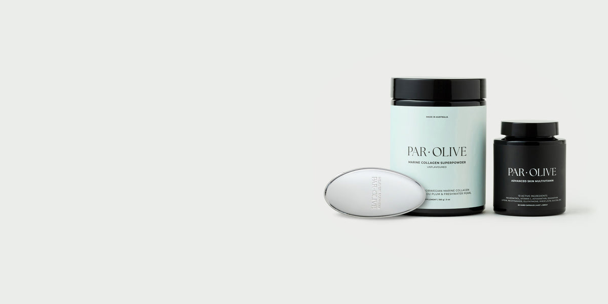 The Skin Longevity System with the complimentary Capsule Case